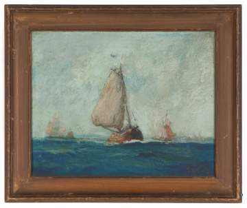 Fernando A. Carter (American, 1855-1931) Untitled Marine Scene