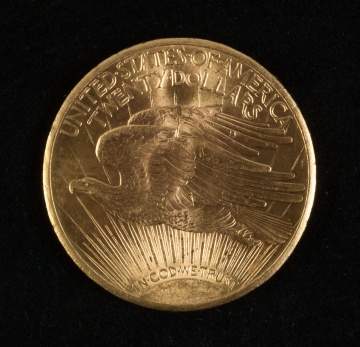 1927 20 Dollar St. Gaudens Gold Coin
