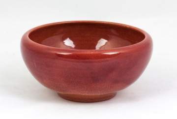 Lulu Scott Backus (American, 1873-1955) Glazed Ceramic Bowl