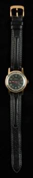 Vintage Men's Croton Aquamedico 14k Gold Watch