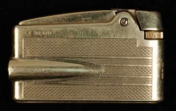 Vintage Ronson 14K Gold Sheath Lighter