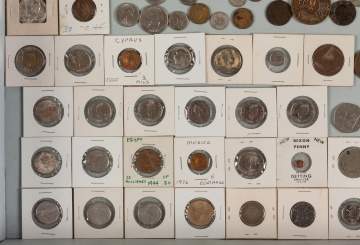 Group of Early American & Continental World  Currency