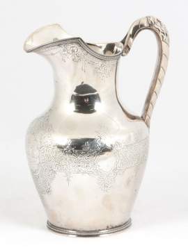 Haddock Lincoln & Floss Sterling Silver Pitcher