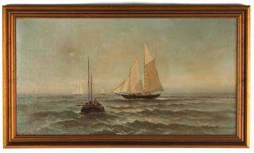 Joseph Wyckoff (American, 1882-?) Seascape