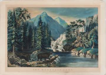 Currier & Ives "The Mountain Pass"