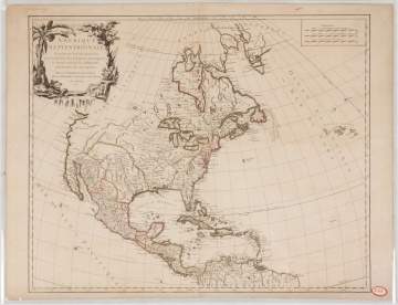 Amerique Septentrionale, 1750