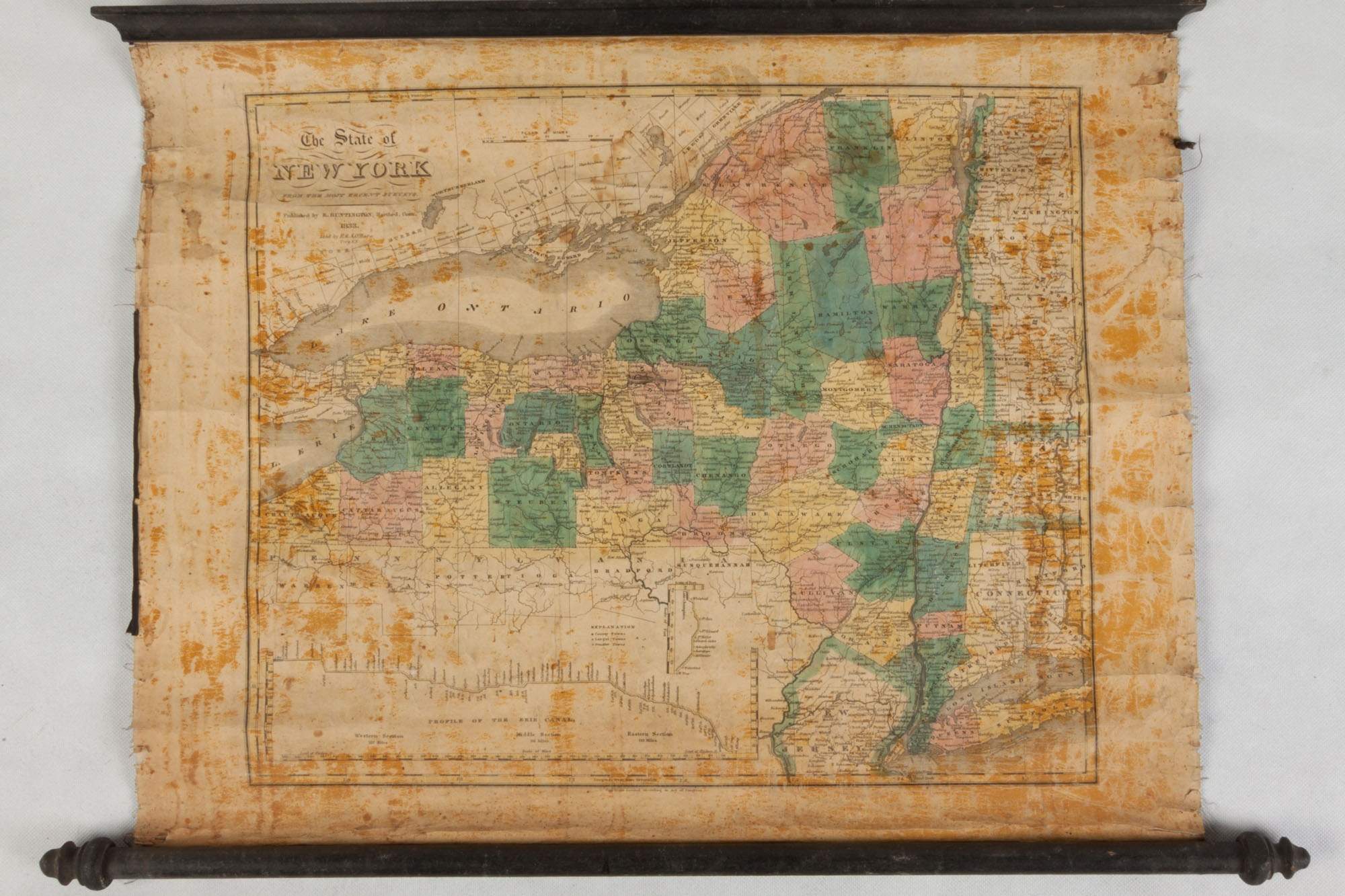 Group of New York State Historical Maps Cottone Auctions