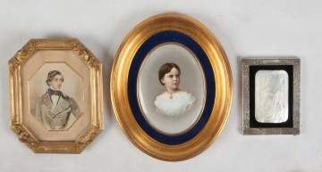 Three 19th Century Portraits