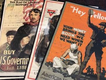 Group of WWI & WWII Posters