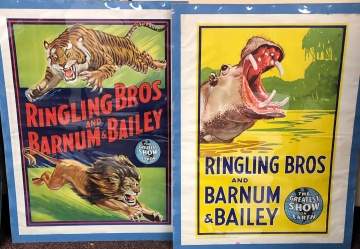 Group of Ringling Bros. and Barnum & Bailey Circus Posters