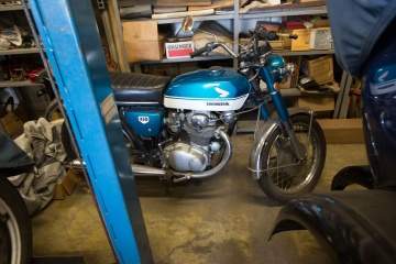 Honda 350 Motorcycle