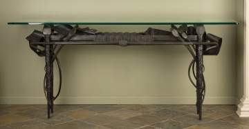 Albert Paley (American, b. 1944) Outstanding & Unusual Console Table