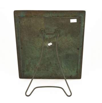 Tiffany Studios, New York, Zodiac Patterned Picture Frame