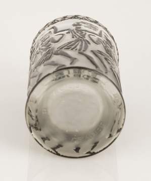 Two Rene Lalique Cabinet Vases