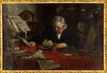 Claus Meyer (German, 1856–1919) "The Notary" 