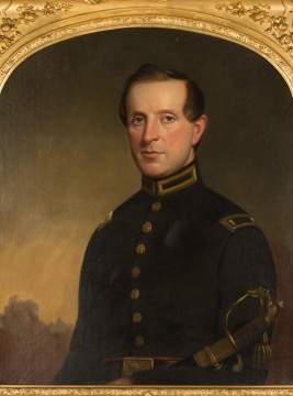 19th Century Portrait of a Civil War Lieutenant Peterson