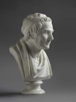 Jean Antoine Houdon (French, Versailles 1741–1828 Paris) Bust of Jean-Jacques Rousseau