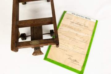 1878 Patent Webb & Tinker Automatic Car Coupler