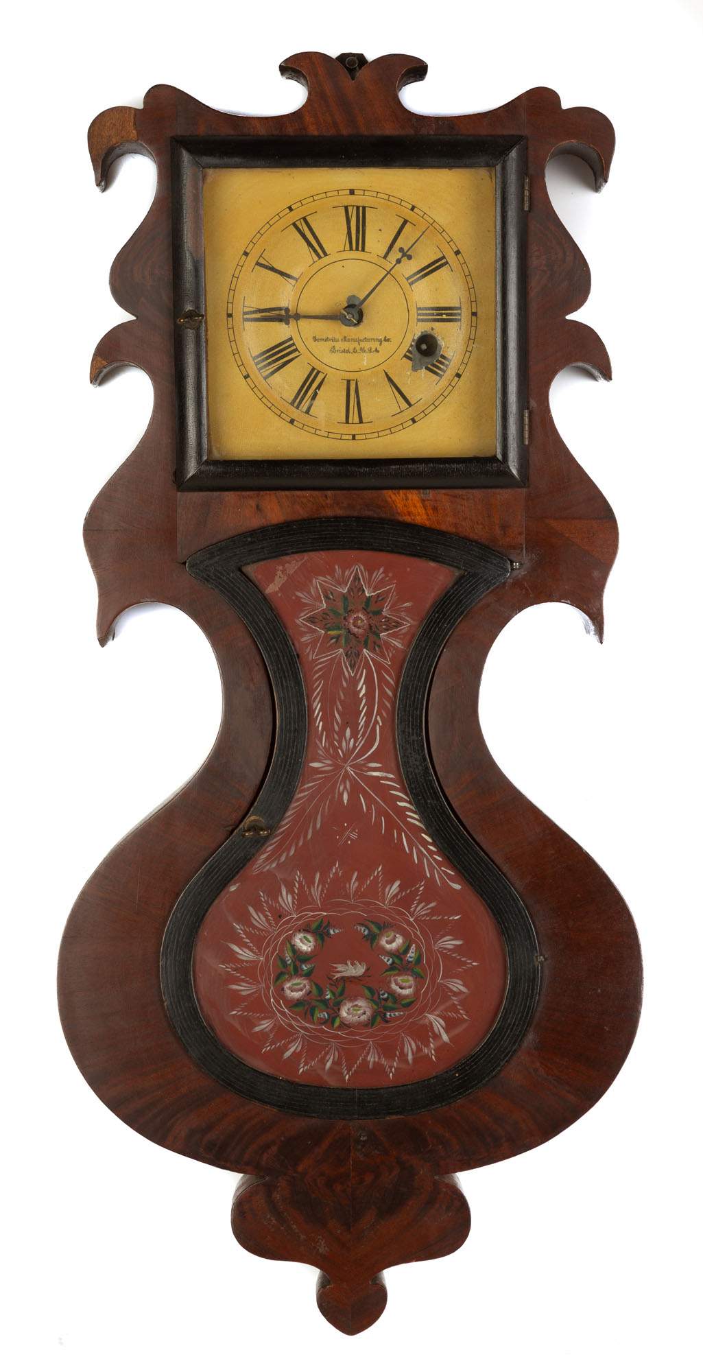 Rare Forestville Mfg. Co. Hanging Acorn Clock Cottone Auctions