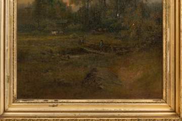 George W. King (American, 1836-1922) Pastoral Landscape