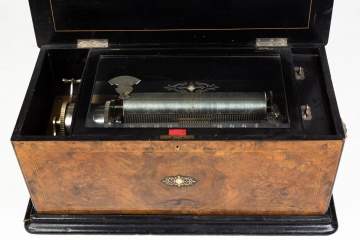 Unusual Cylinder Music Box
