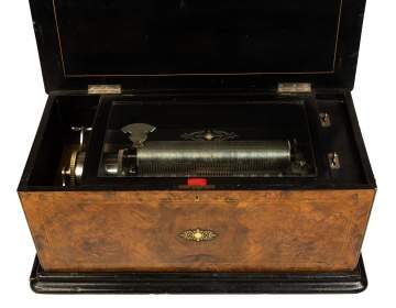 Unusual Cylinder Music Box