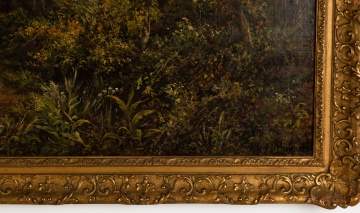 Alfred de Breanski (British, 1852–1928) Figures in Landscape