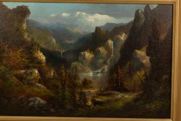 19th Century American Mountain Landscape