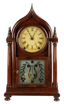 Brewster & Ingraham Double Column Onion Clock