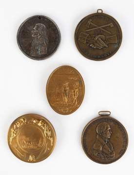 Miscellaneous Native American Peace Medals
