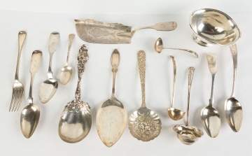 Various Sterling Serving Pieces