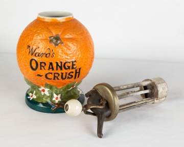 Vintage Ward's Orange Crush Dispenser