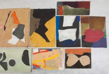 Group of Henry Botkin (American, 1896-1983) Mixed Media Works