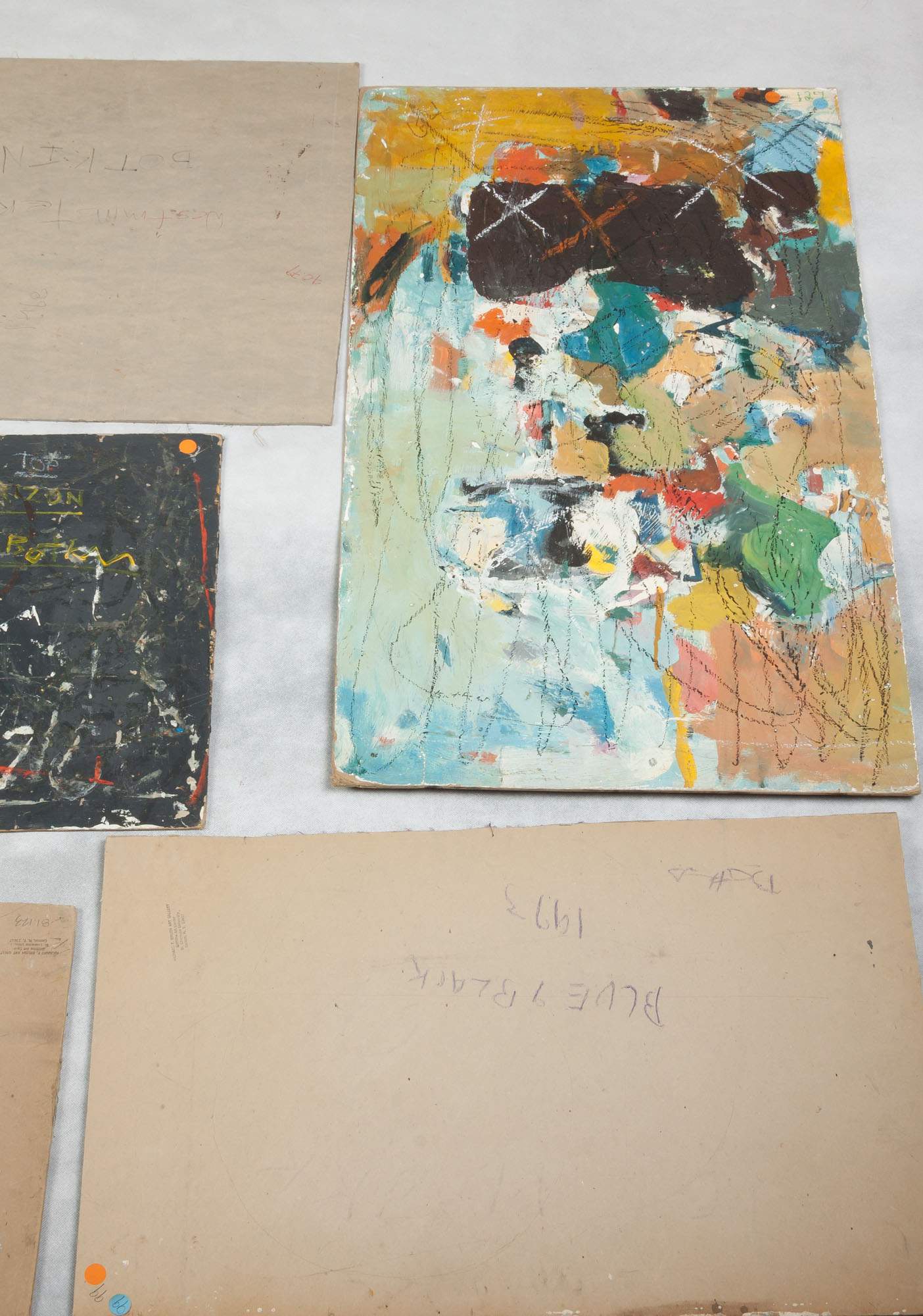 Group of Henry Botkin (American, 18961983) Mixed Media Works Cottone