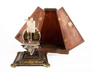 The Dorman Lockstitch Sewing Machine & Case