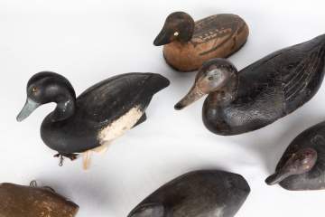 Group of Six Duck Decoys