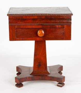 Mahogany Sewing Stand Salesman Sample
