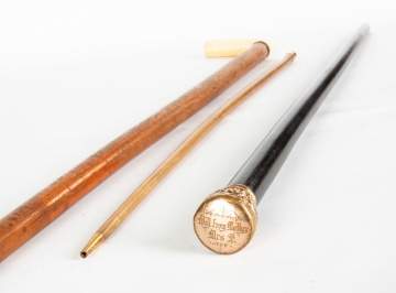 Three 19th Century Canes