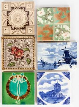 Group of Delft Tiles