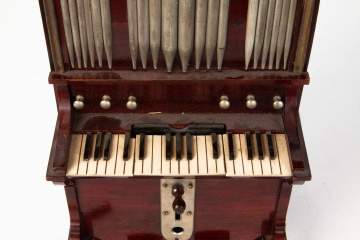 19th Century Musical Organ Cigar Dispenser & Cutter