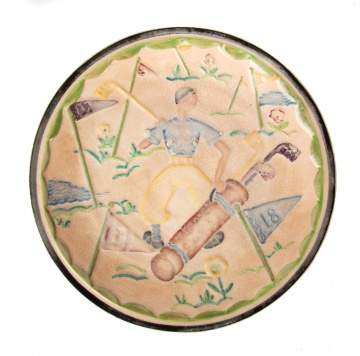 Cowam Pottery Plate
