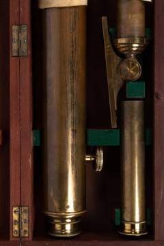 Antique Millar & Weltch Brass Telescope