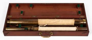 Antique Millar & Weltch Brass Telescope