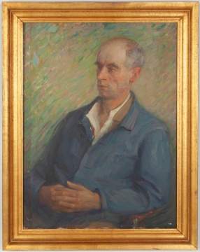 Jeanette Scott (American, 1864-1937) Portrait of a Man