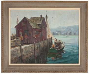 Mel Stark (American, 1903 - 1987) "Rockport, Mass"