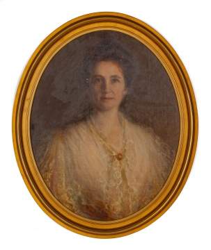 Jeanette Scott (American, 1864-1937) Portrait of Mrs. Sackett M. Barclay, 1897