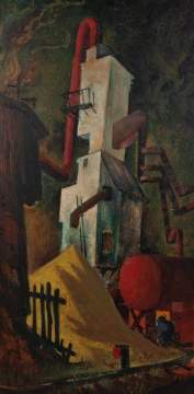 John C. Menihan (American, 1908-1992) Yellow Stuff