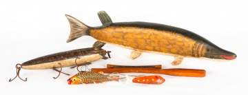 Carved & Painted Fish Decoys