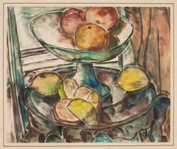 Henry Botkin (American, 1896-1983) "Lemons & Apples"