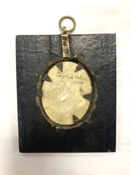 English School Miniature Portrait of a Gentleman